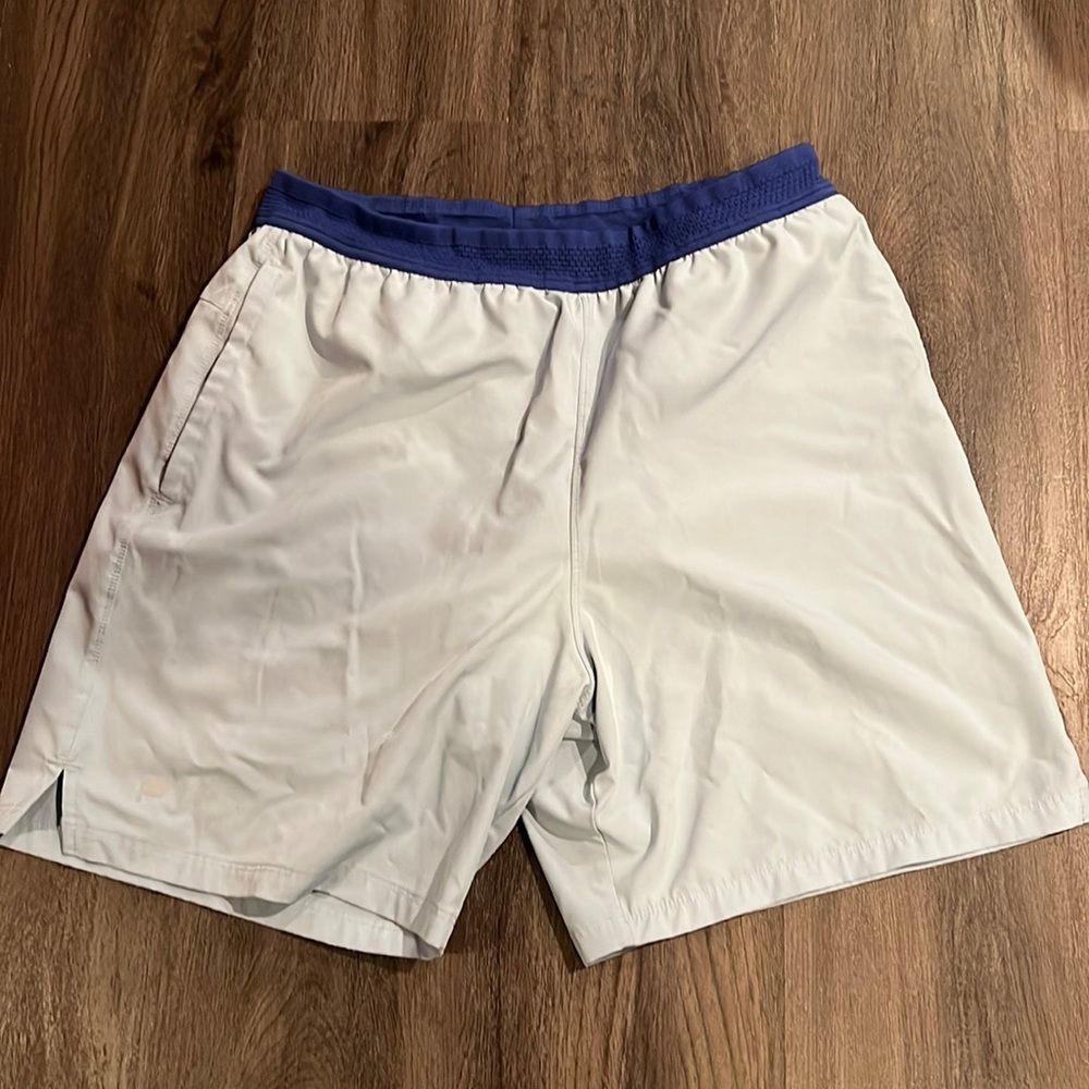 Men’s Fabletics shorts Light blue size Medium